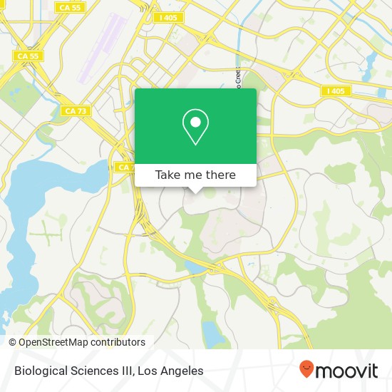 Biological Sciences III map