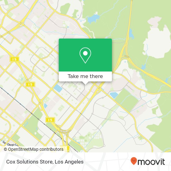 Mapa de Cox Solutions Store