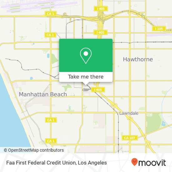 Faa First Federal Credit Union map