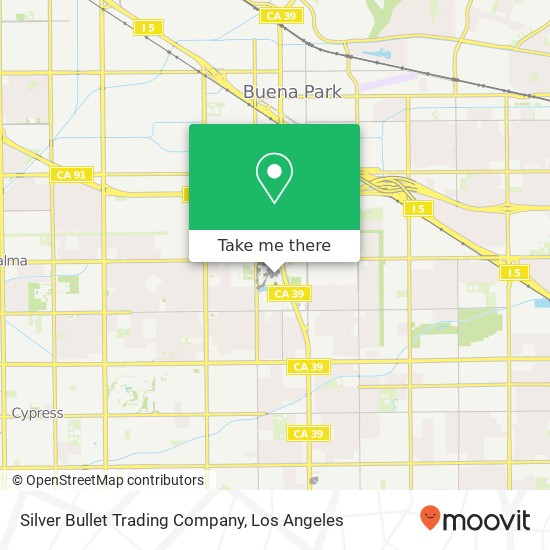 Silver Bullet Trading Company map