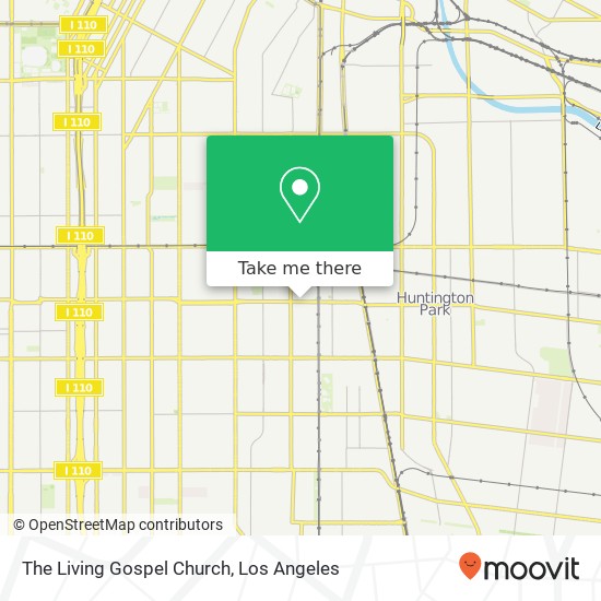 The Living Gospel Church map
