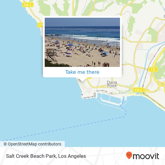 Salt Creek Beach Park map