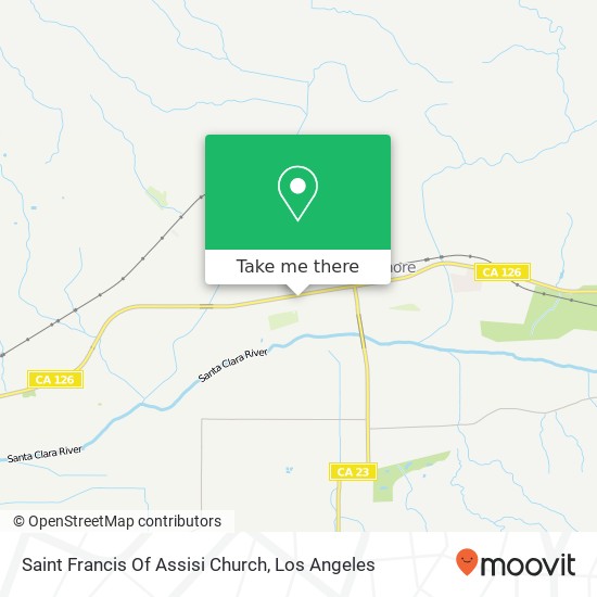 Saint Francis Of Assisi Church map