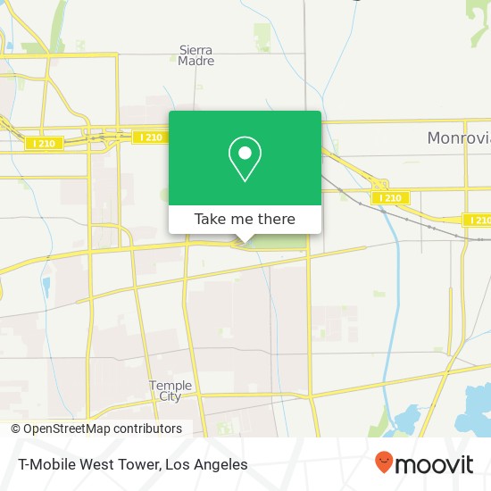 Mapa de T-Mobile West Tower