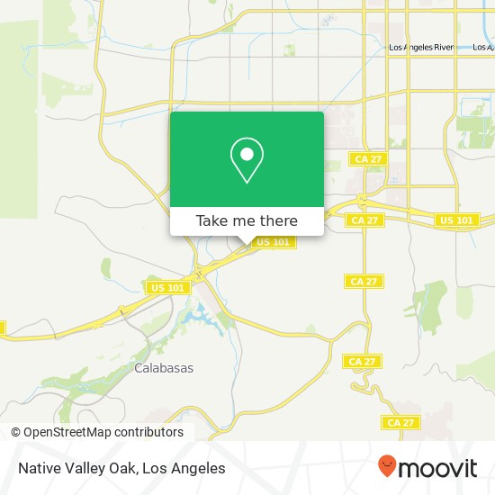 Mapa de Native Valley Oak