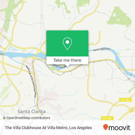 Mapa de The Villa Clubhouse At Villa Metro