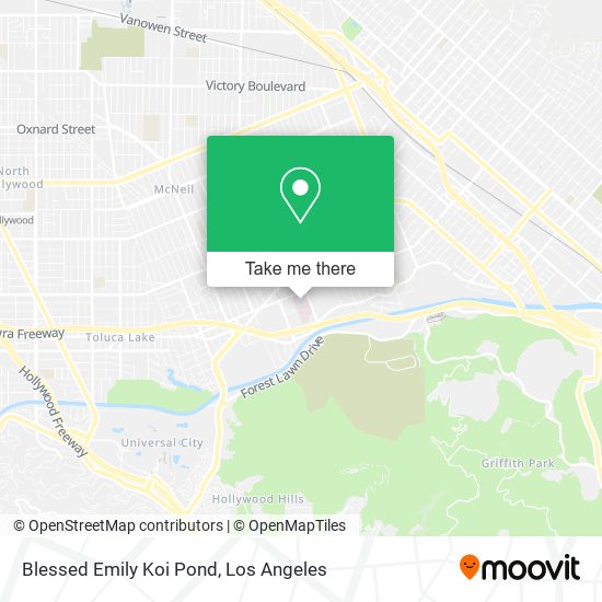 Mapa de Blessed Emily Koi Pond