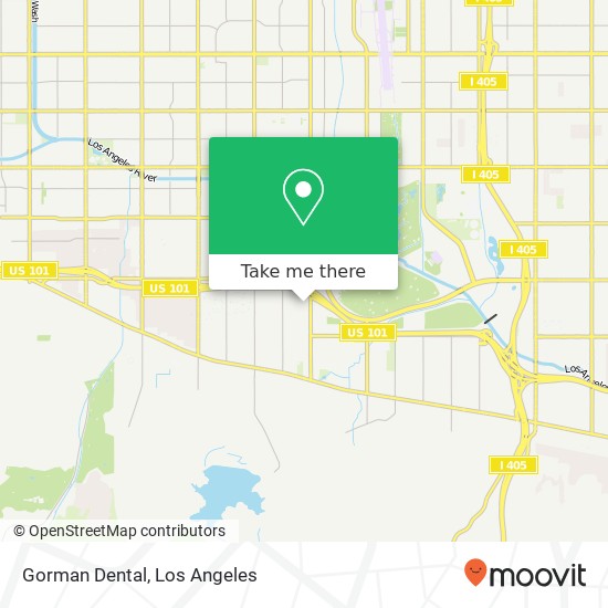 Gorman Dental map