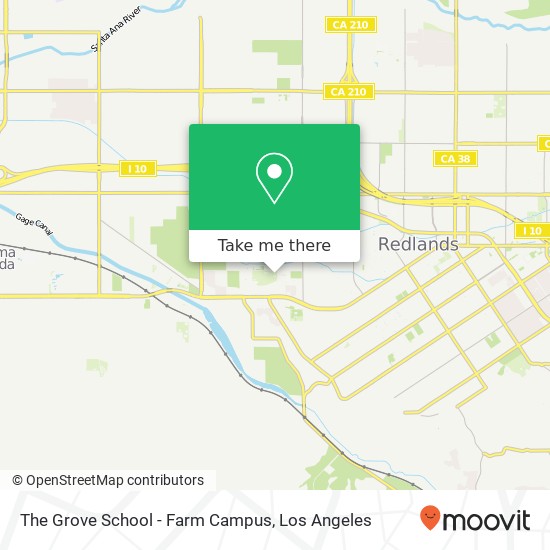 The Grove School - Farm Campus map