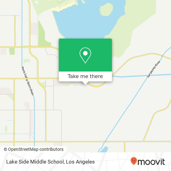 Lake Side Middle School map