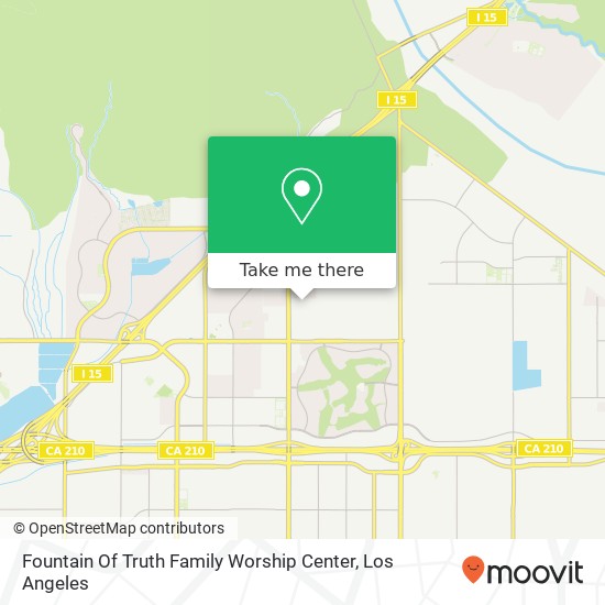 Fountain Of Truth Family Worship Center map