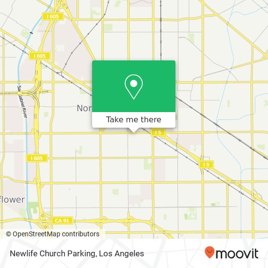 Newlife Church Parking map