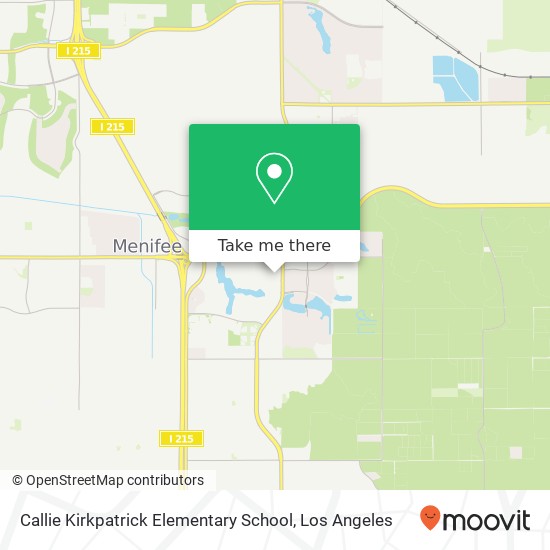 Callie Kirkpatrick Elementary School map