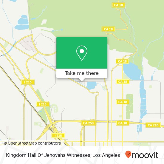 Kingdom Hall Of Jehovahs Witnesses map