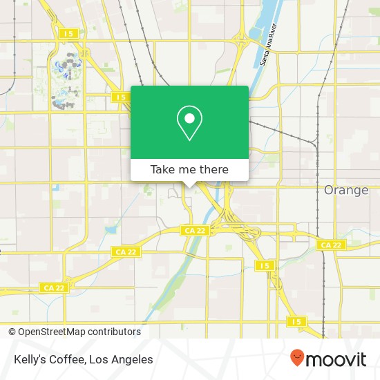 Kelly's Coffee map