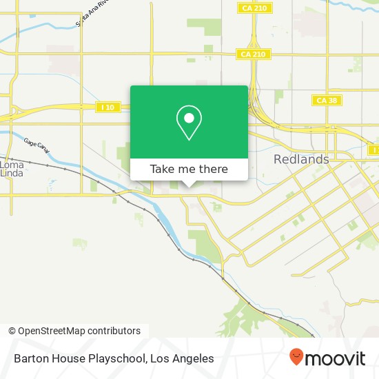 Mapa de Barton House Playschool