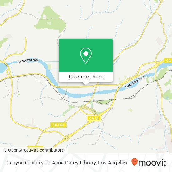 Canyon Country Jo Anne Darcy Library map
