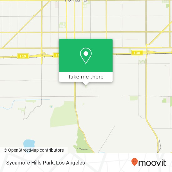 Mapa de Sycamore Hills Park