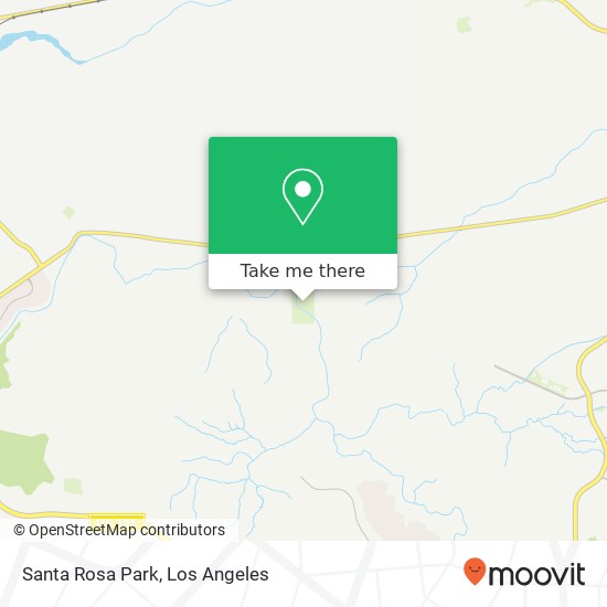 Santa Rosa Park map