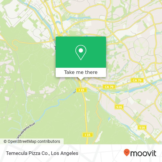 Temecula Pizza Co. map