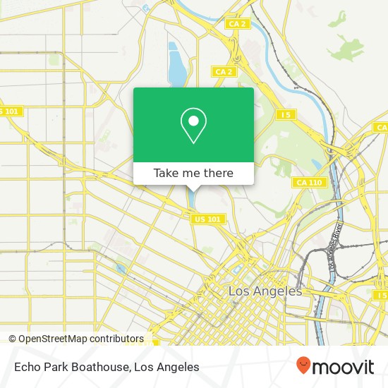 Mapa de Echo Park Boathouse