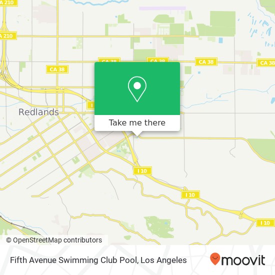 Fifth Avenue Swimming Club Pool map