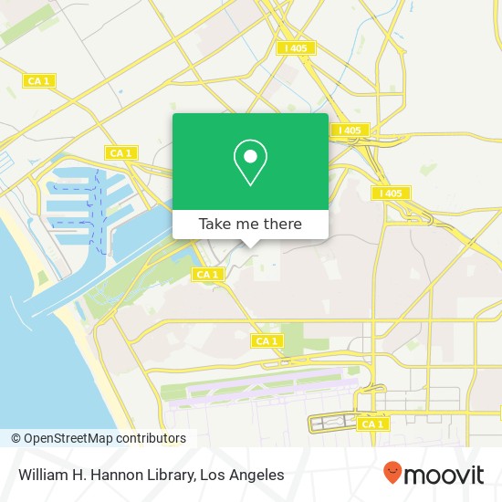 William H. Hannon Library map
