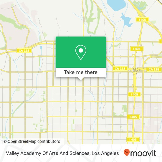 Mapa de Valley Academy Of Arts And Sciences