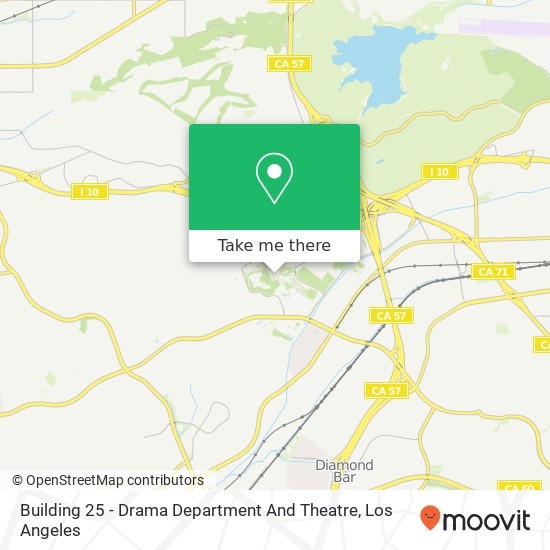 Mapa de Building 25 - Drama Department And Theatre