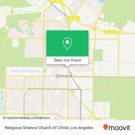 Religious Science Church Of Christ map