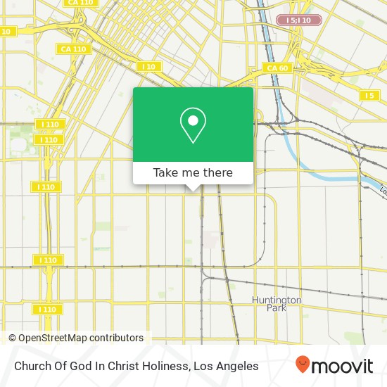 Mapa de Church Of God In Christ Holiness