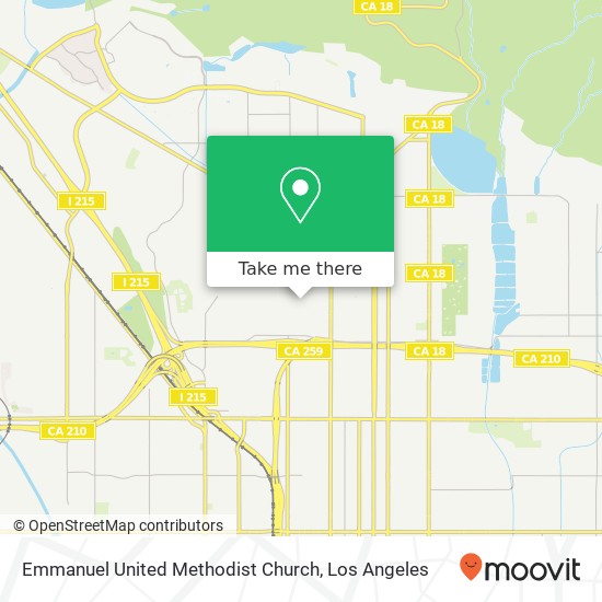 Emmanuel United Methodist Church map