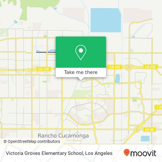 Victoria Groves Elementary School map