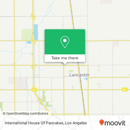 International House Of Pancakes map