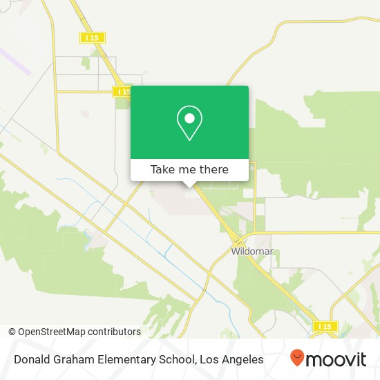 Donald Graham Elementary School map