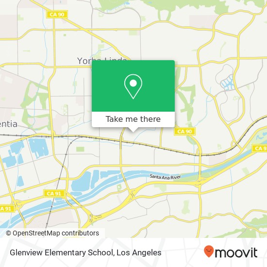 Glenview Elementary School map