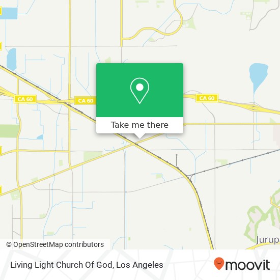 Living Light Church Of God map