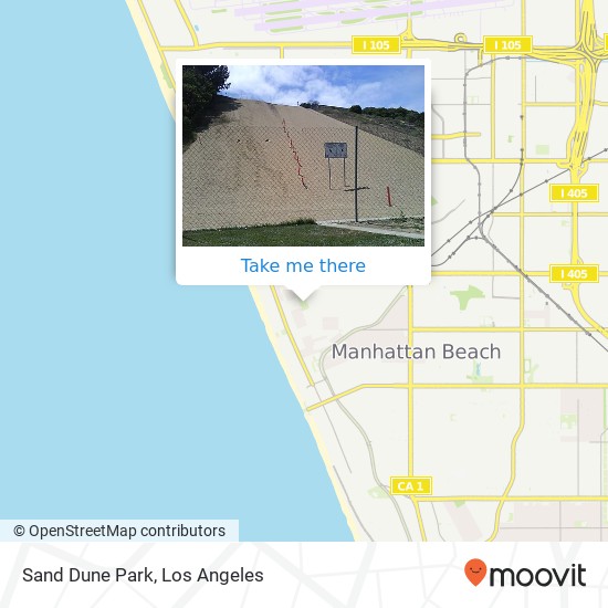 Mapa de Sand Dune Park