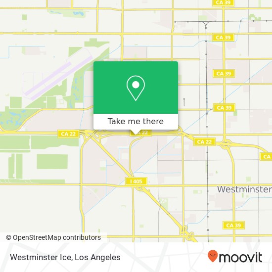 Mapa de Westminster Ice