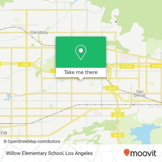 Mapa de Willow Elementary School