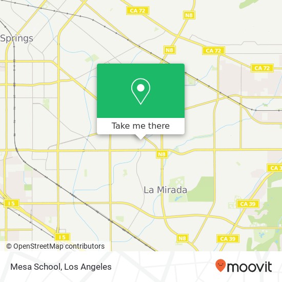 Mapa de Mesa School