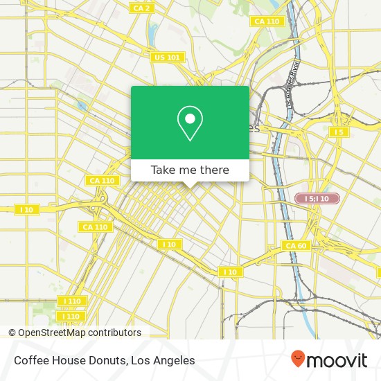 Coffee House Donuts map