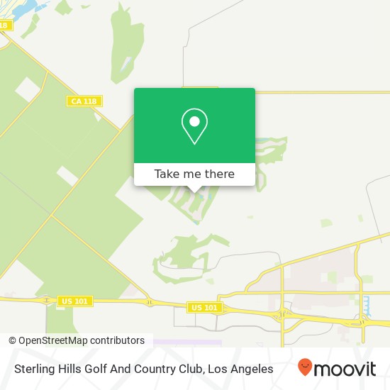 Mapa de Sterling Hills Golf And Country Club