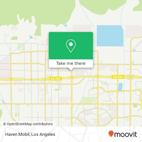 Haven Mobil map