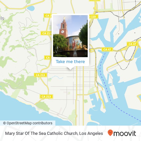 Mary Star Of The Sea Catholic Church map