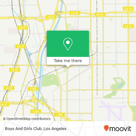 Boys And Girls Club map