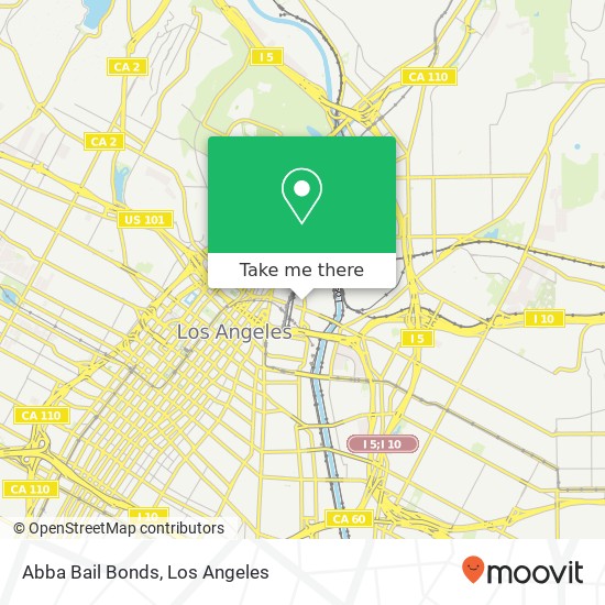 Abba Bail Bonds map