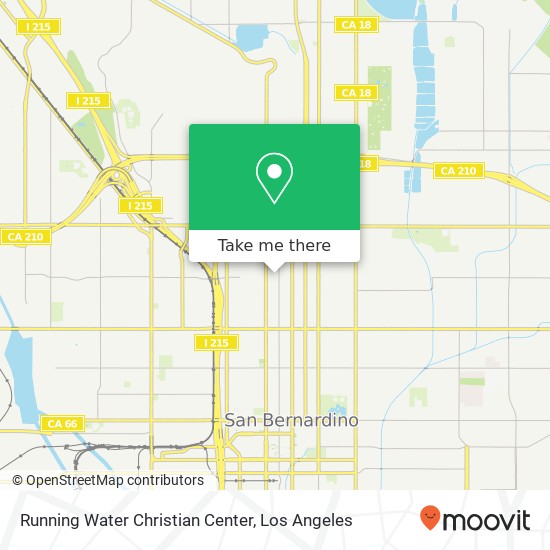 Mapa de Running Water Christian Center