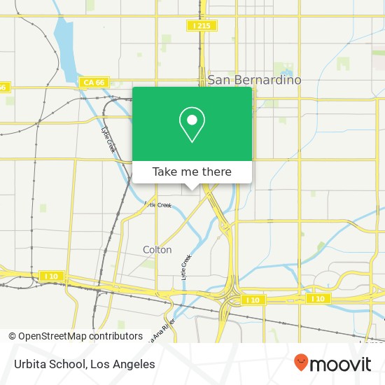 Mapa de Urbita School
