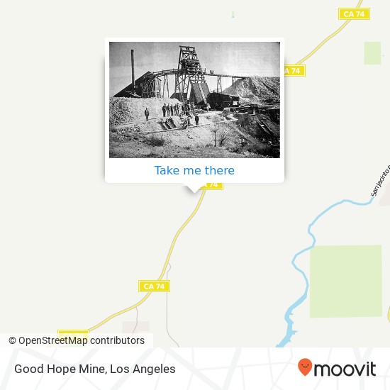 Mapa de Good Hope Mine